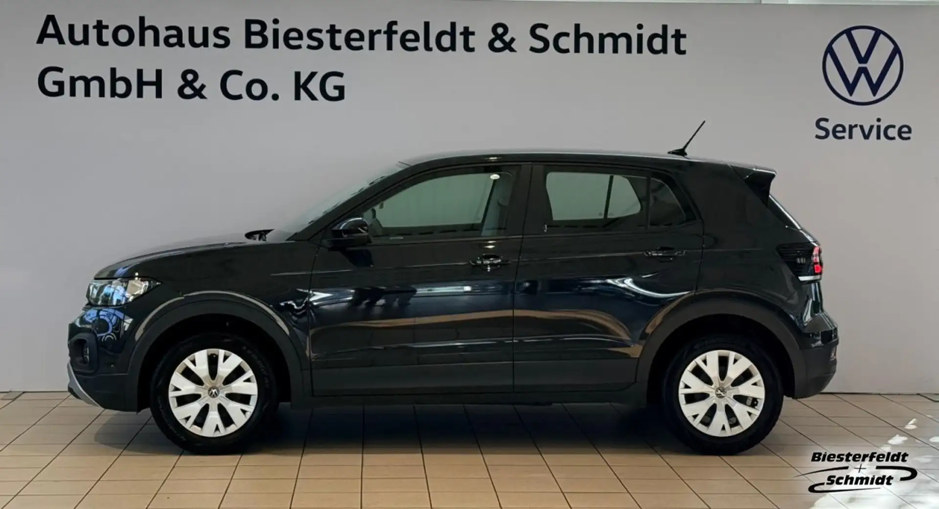 Volkswagen T-Cross 1.0TSI PDC Navi SHZ BT GJR Klima Klima Navi Grijs - 1