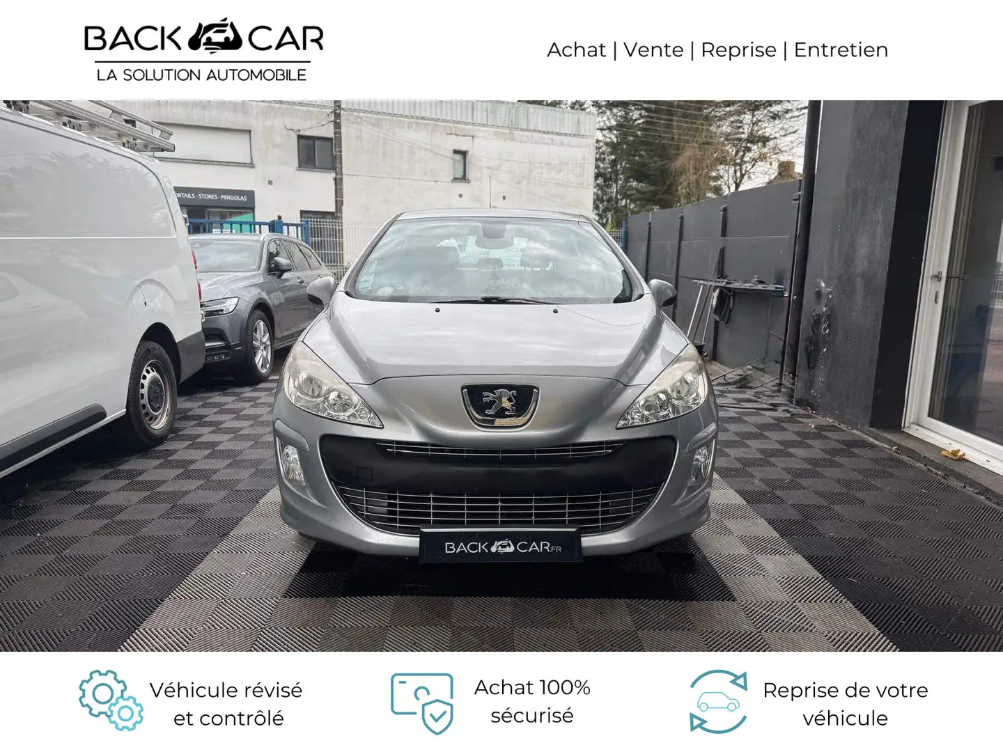 Peugeot 308 1.6 VTi 120ch Premium Gris - 2