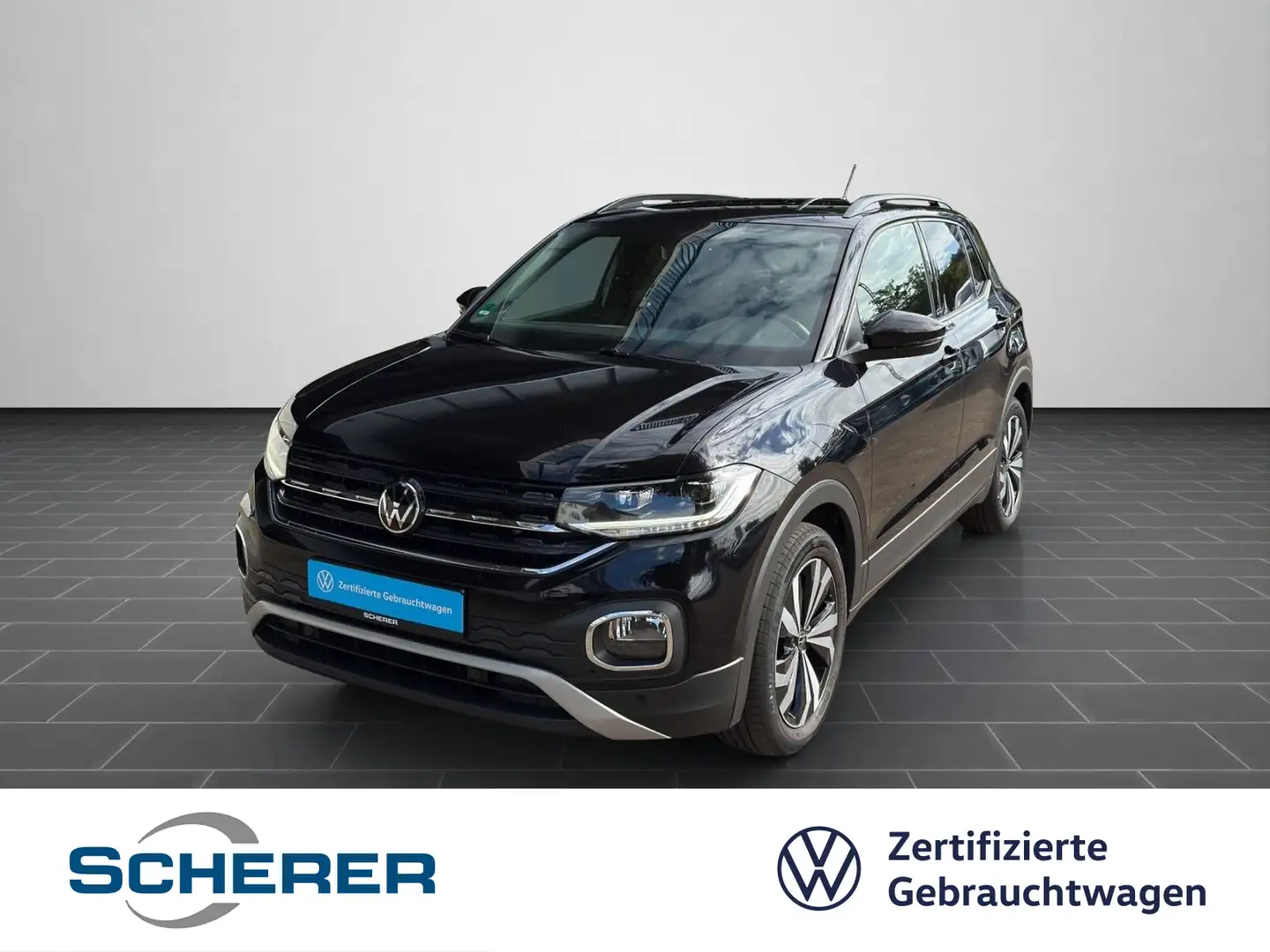Volkswagen T-Cross ACTIVE 1.5 TSI DSG NAVI AHK KAMERA LED A Schwarz - 1
