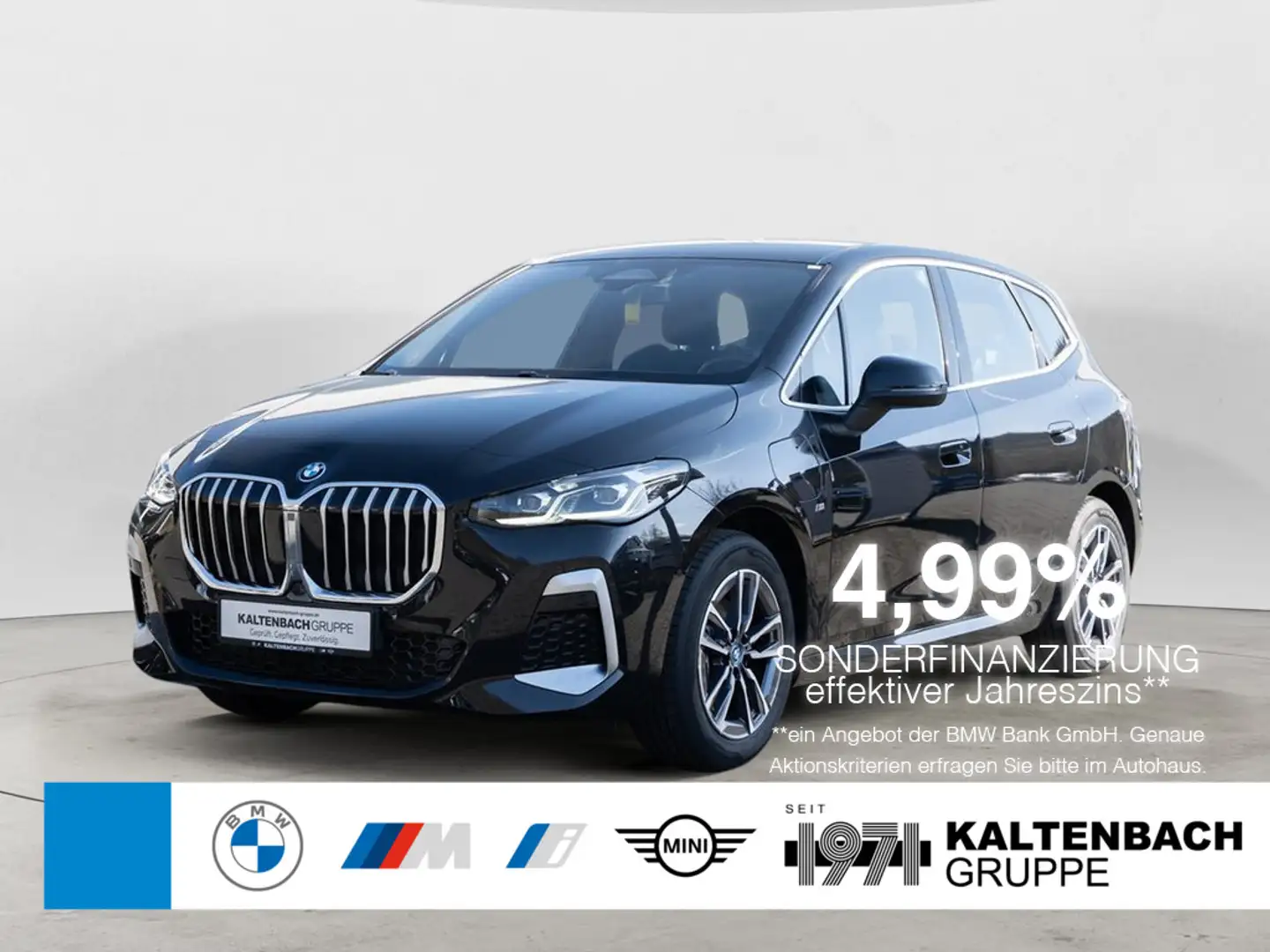 BMW 225 e Active Tourer xDrive M-Sport AHK LED ACC Czarny - 1