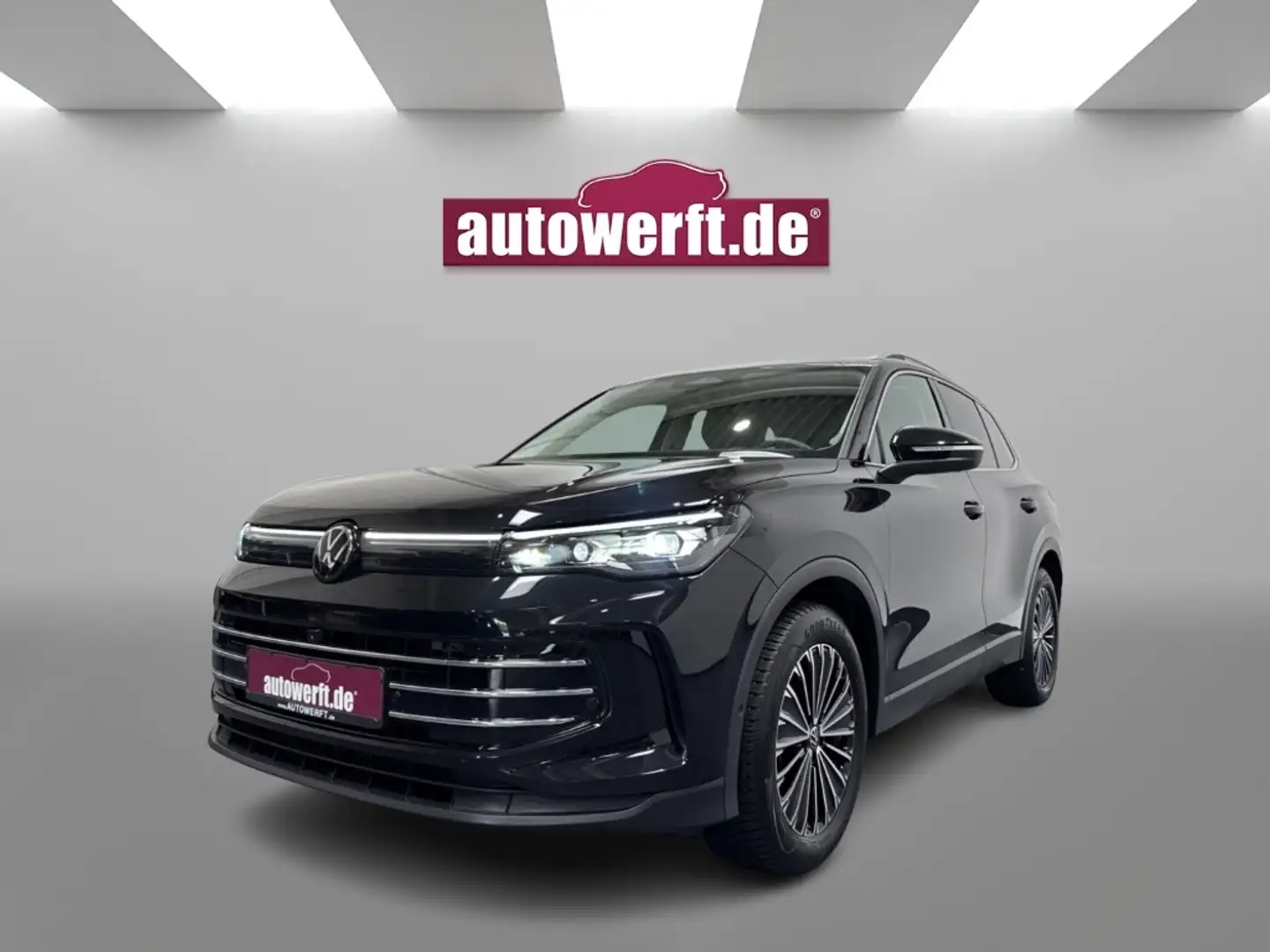 Volkswagen Tiguan 1.5 eTSI DSG ELEG AHK 360 MATRIX IQ NAVI 18Z LH Schwarz - 1