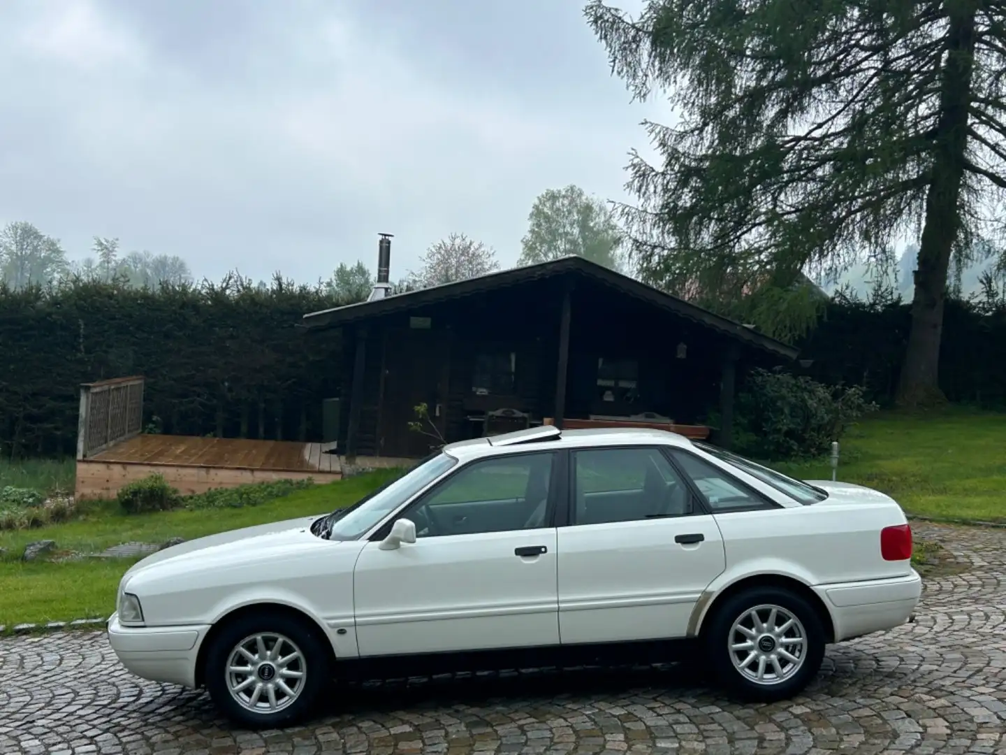 Audi 80 2.3E Quattro,1Hand,Klima,SHZ,74tkm!!!! Biały - 1