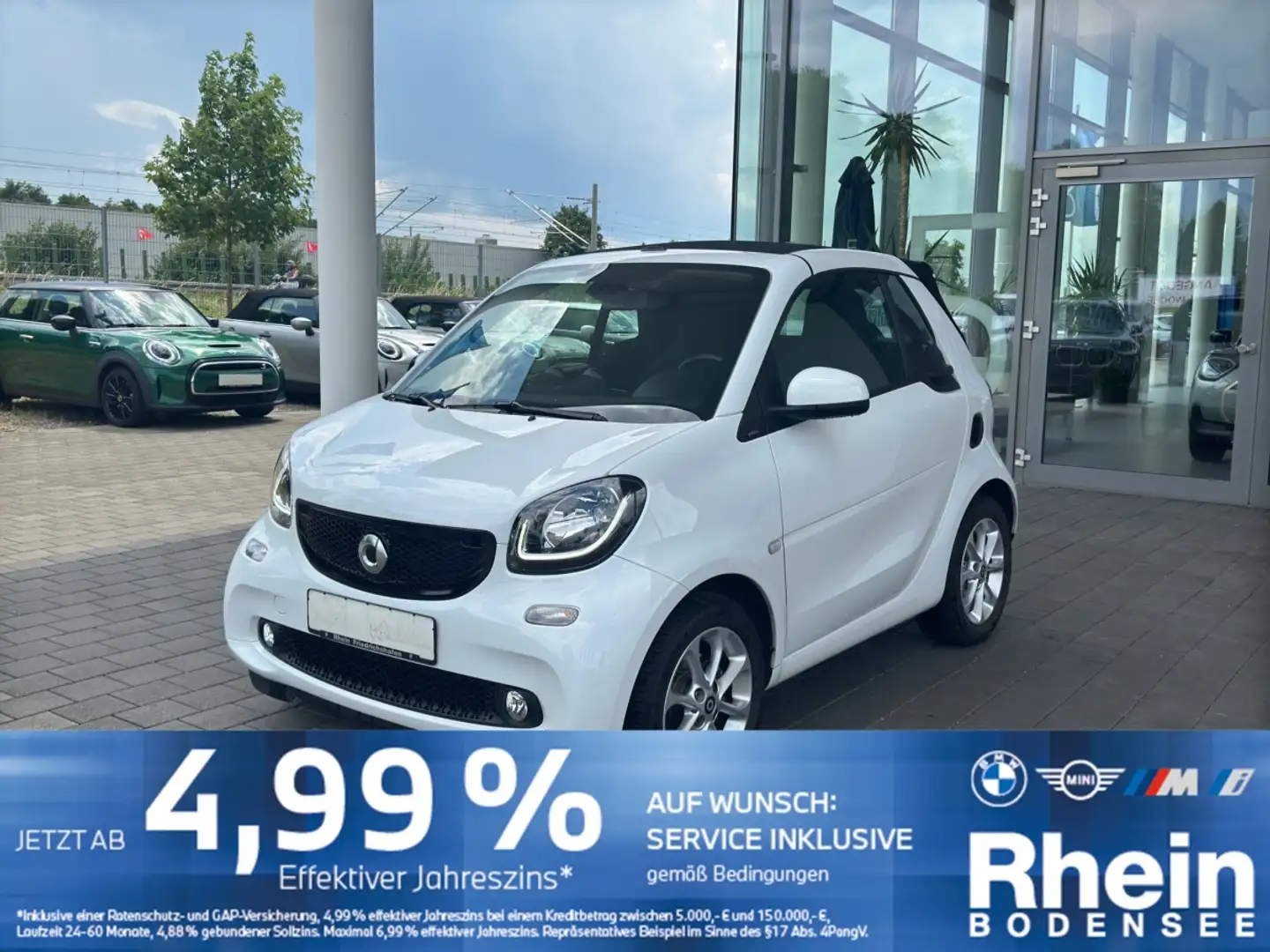 smart forTwo Cabrio Start/Stop LED Sitzheizung - 1