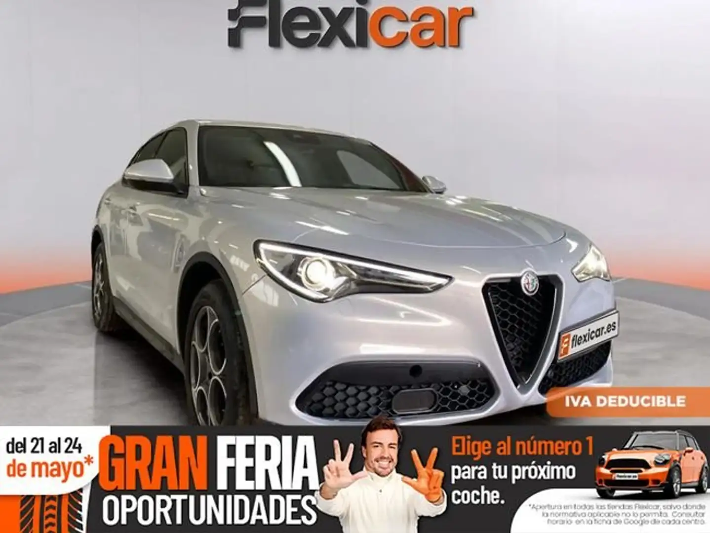 Alfa Romeo Stelvio 2.0 Gasolina 147kW (200cv) SPRINT Q4 Gris - 1