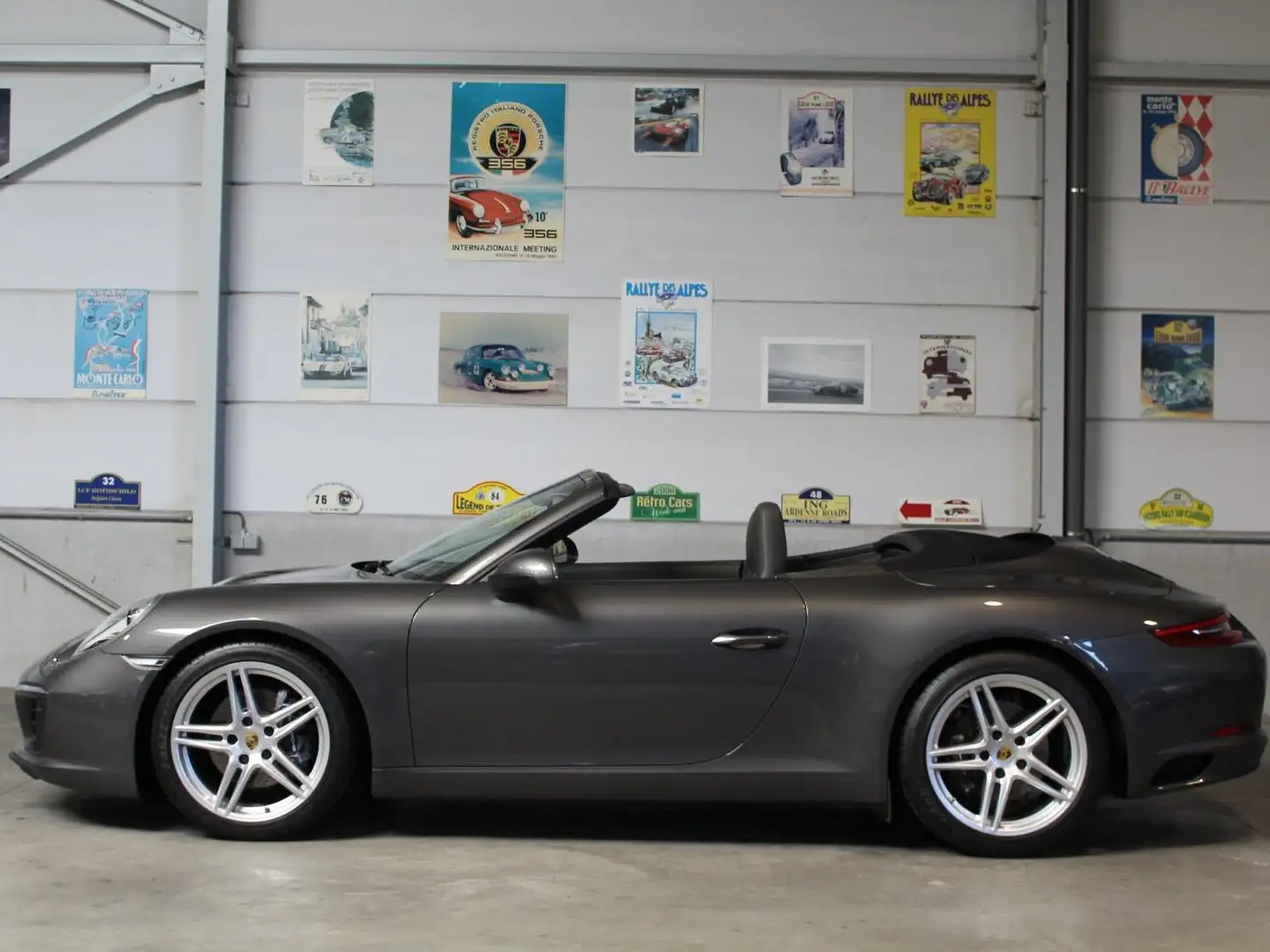 Porsche 991 911 Carrera Cabriolet Gris - 2