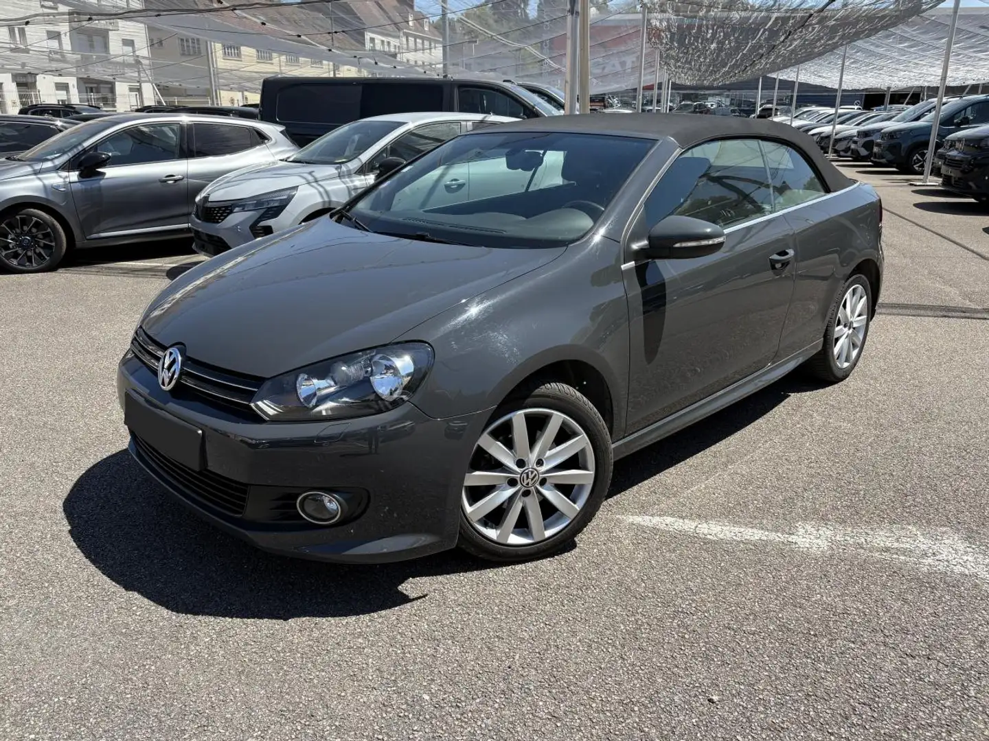 Volkswagen Golf VI CABRIOLET 1.2 TSI 105 CARAT Gris - 1