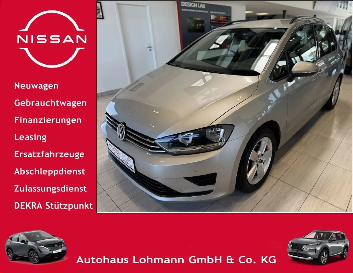 Volkswagen Golf Sportsvan 1.2 TSI (BlueMotion Technology) Comfortline Silber - 1
