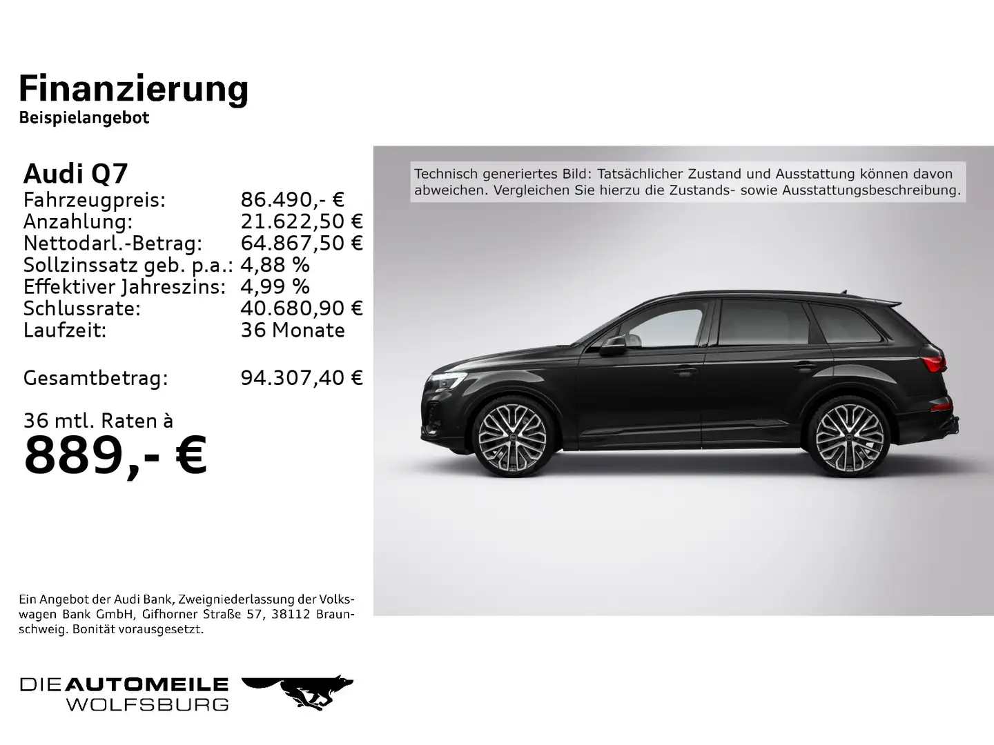 Audi Q7 50 TDI quattro tiptronic S line Standhzg/Pano Schwarz - 2