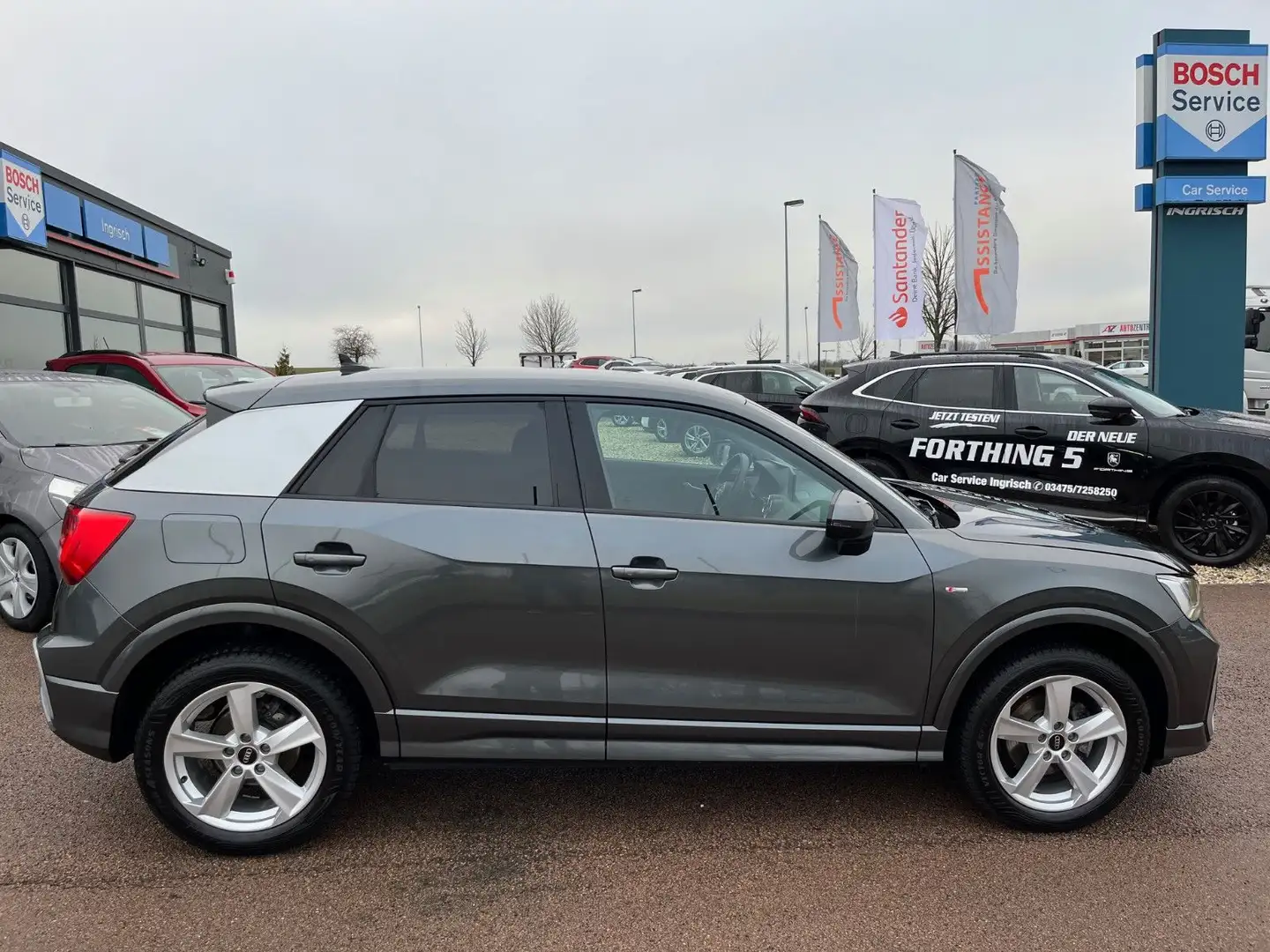 Audi Q2 35 TFSI " S-Line " mit LED+PDC+NAVI+Sitzhzg. Grijs - 2