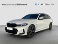 BMW 330 e Touring xDrive ///M Sport AHK Pano H&K ACC 360° Blanc - thumbnail 1