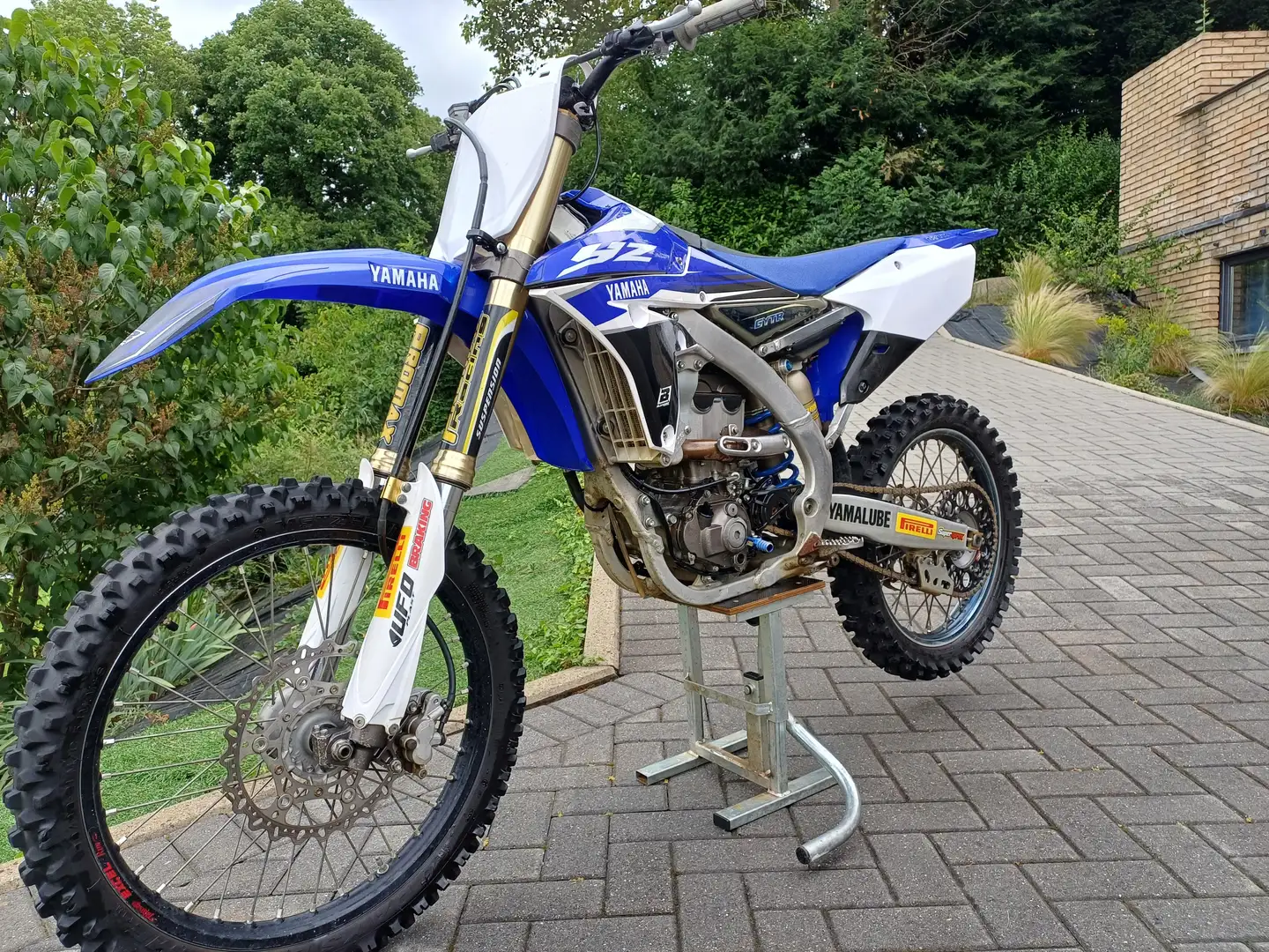 Yamaha YZ 250 YZF 250 MOTOCROSS 2017 Blauw - 2