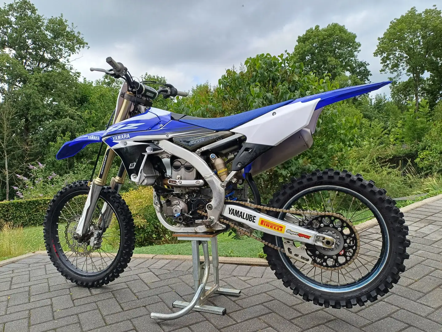 Yamaha YZ 250 YZF 250 MOTOCROSS 2017 Blauw - 1
