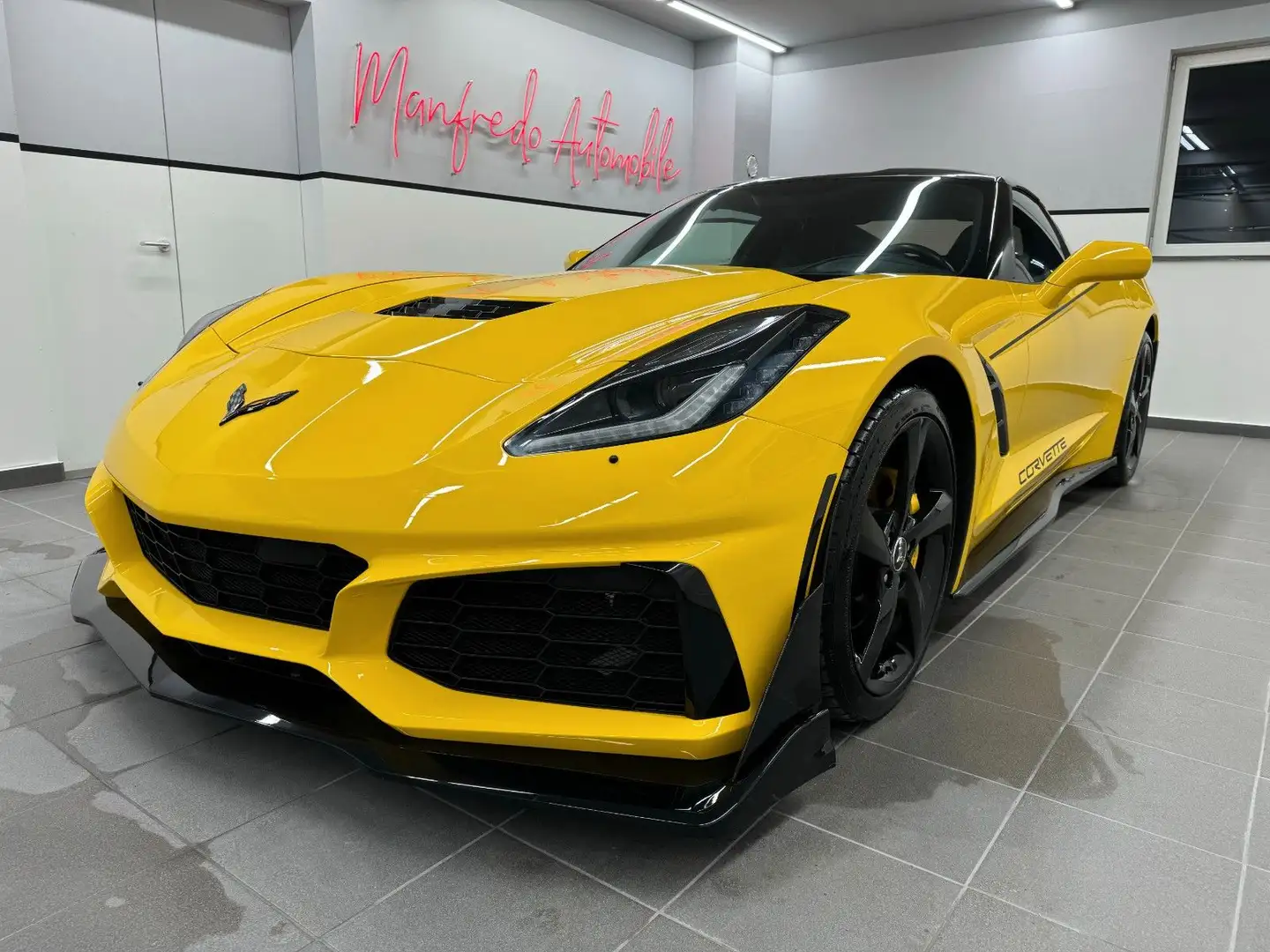 Corvette C7 Stingray 2LT Velocity-Yellow/Vollausstattung/ Jaune - 1