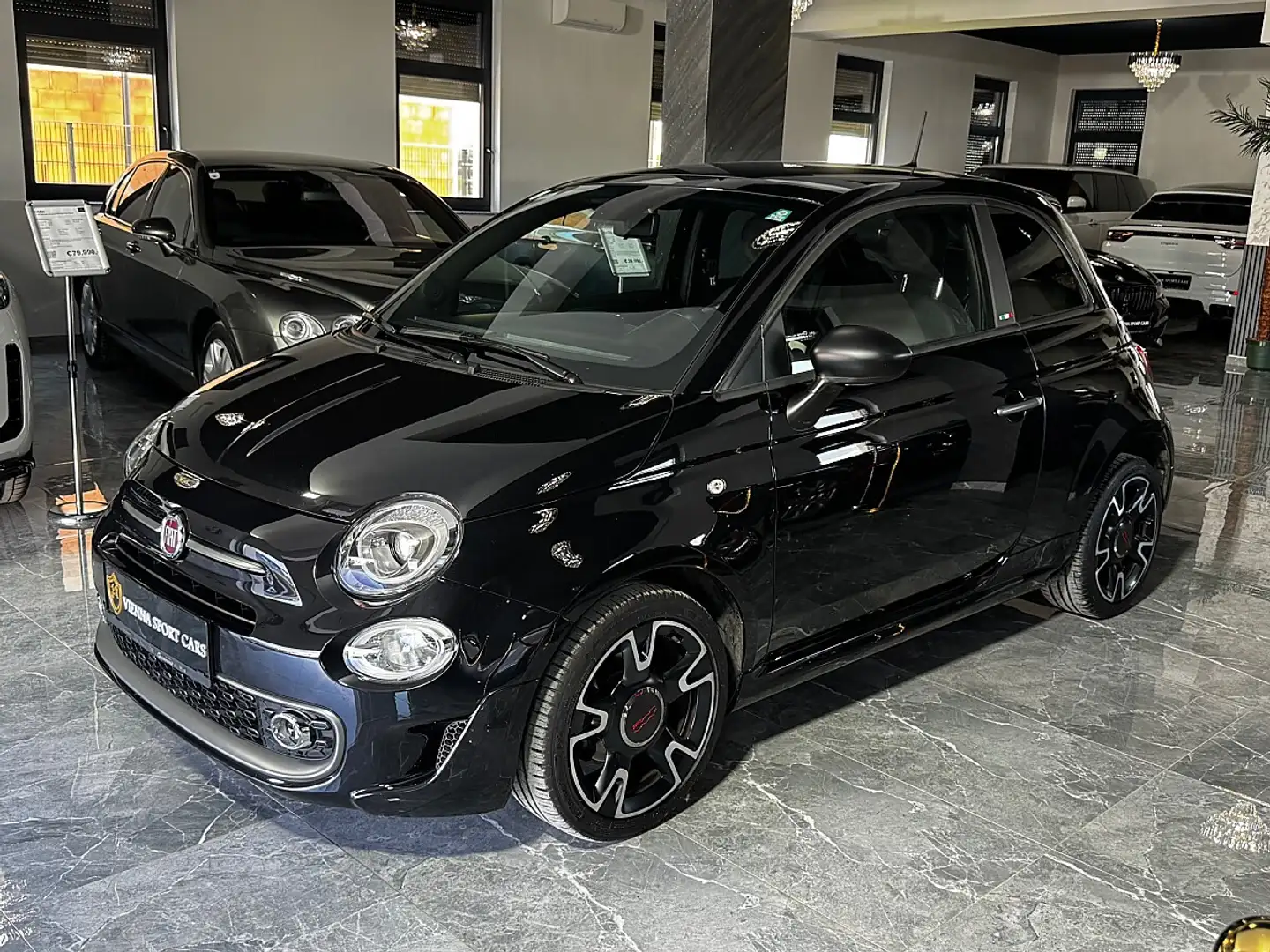 Fiat 500 S*Facelift*Top-Ausstattung*Wenig-KM* Schwarz - 2