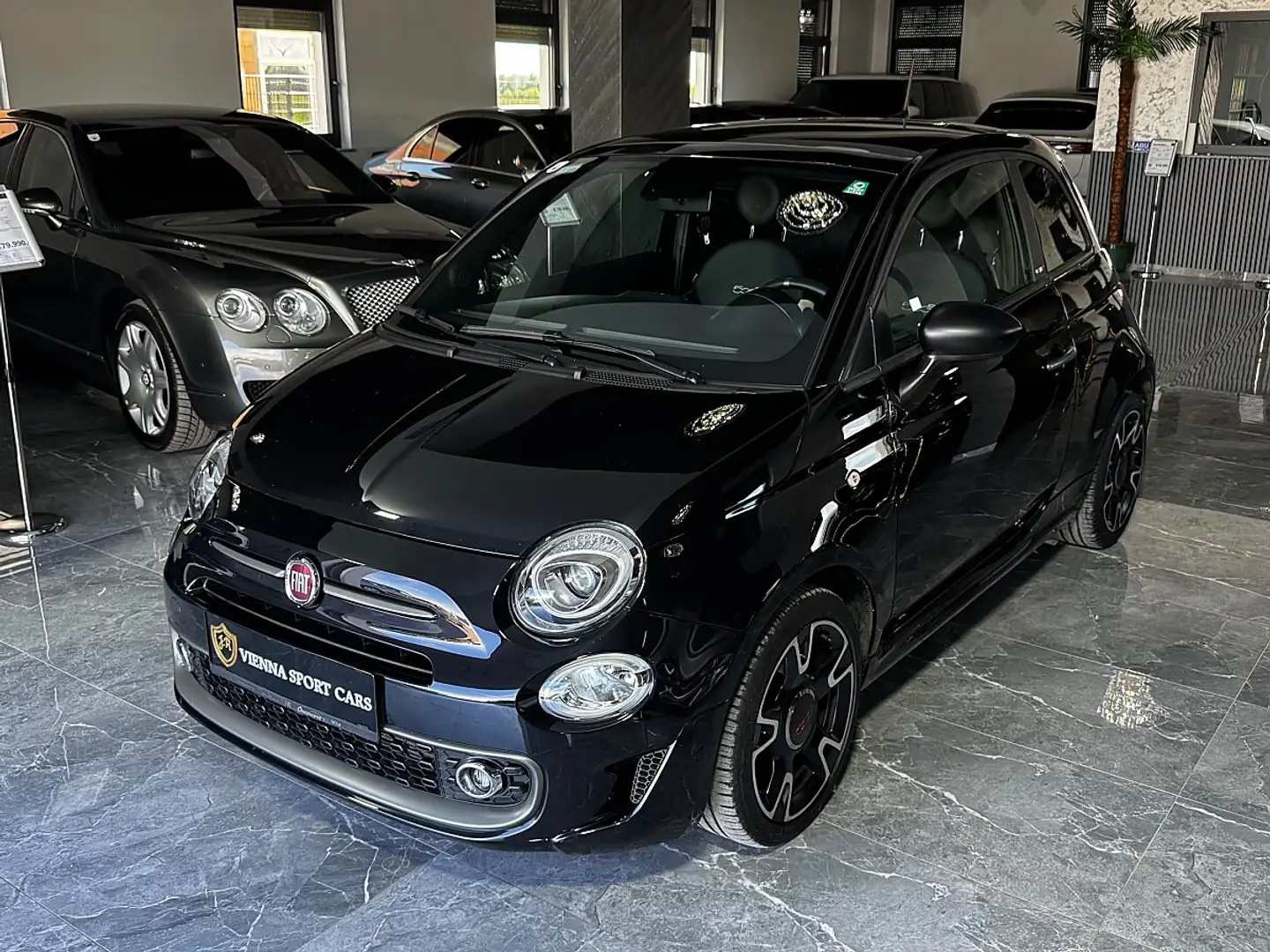 Fiat 500 S*Facelift*Top-Ausstattung*Wenig-KM* Schwarz - 1