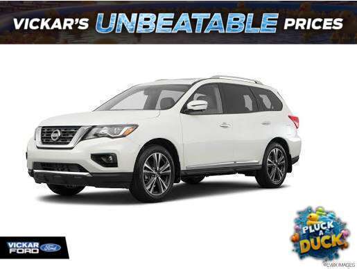 White 2017 Nissan Pathfinder SUV / Crossover Four-Wheel Drive Automatic