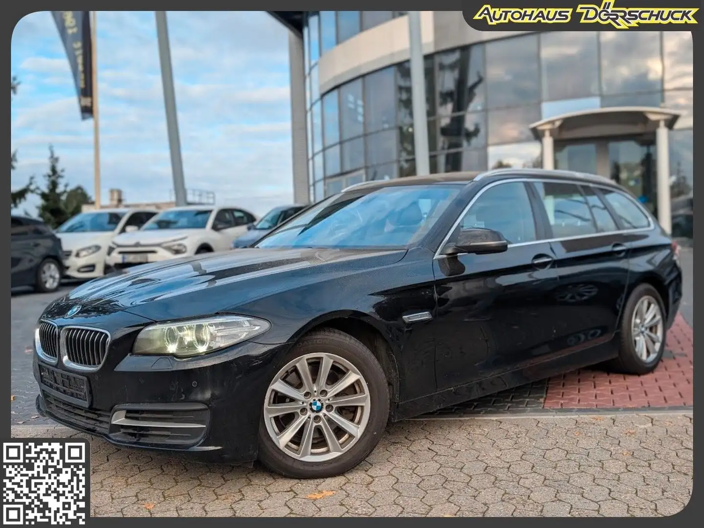 BMW 520 d Touring Automatik Bi-Xenon Navi el. Kofferr Чорний - 1