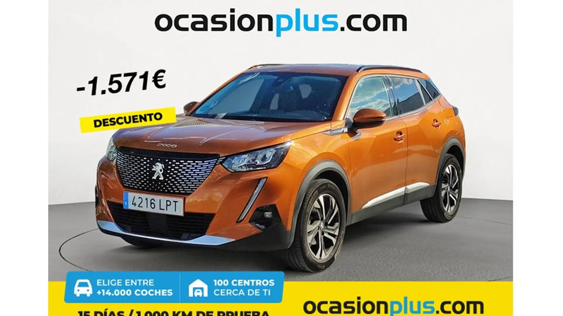 Peugeot 2008 1.2 PureTech S&S Allure Pack 130 Orange - 1