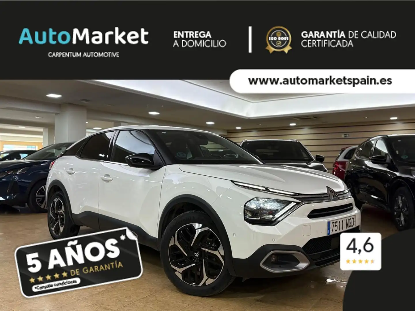 Citroen C4 1.2 PureTech Shine S&S 130 Blanco - 1