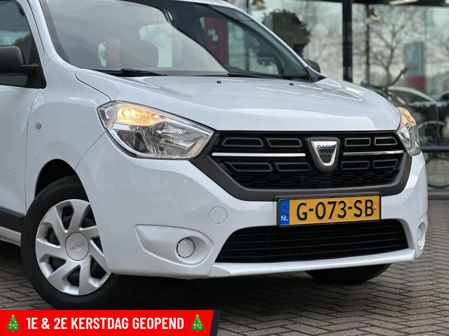 Dacia Lodgy 1.3 TCe Ambiance 7p. Airco NAP Nette staat! Wit - 2