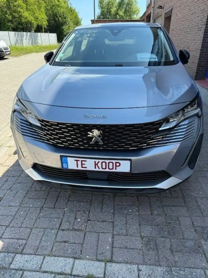 Peugeot 3008 3008 PureTech 130 Stop Gris - 1