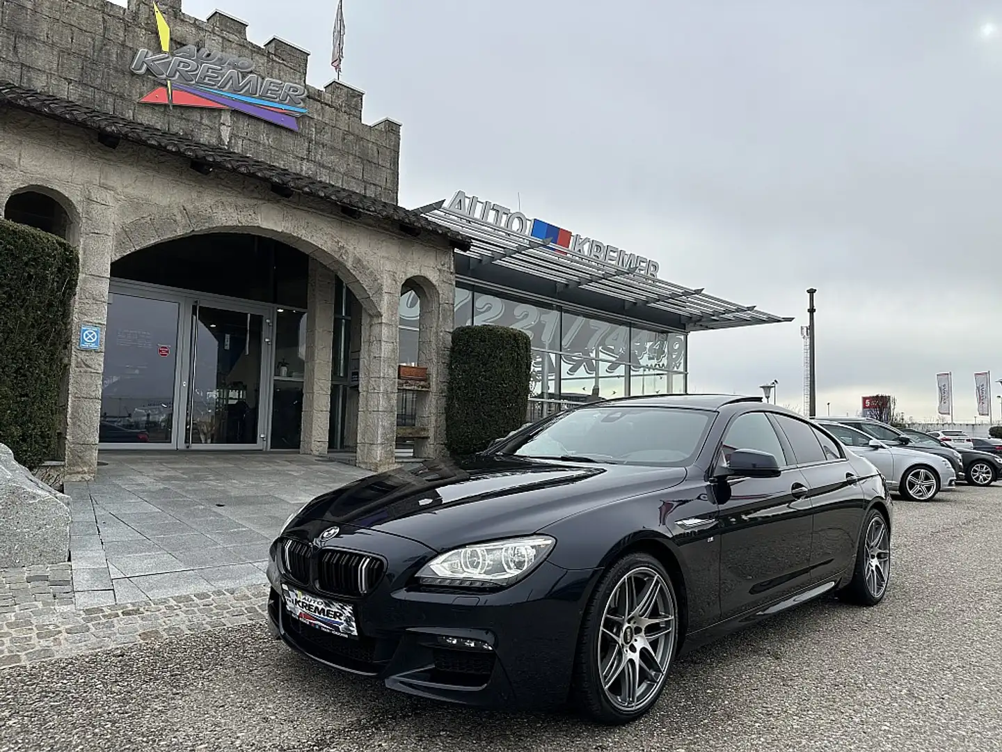 BMW 640 d Gran Coupé Aut. M-Paket/HUD/SHA/PANO/H&K/ACC/... Schwarz - 2