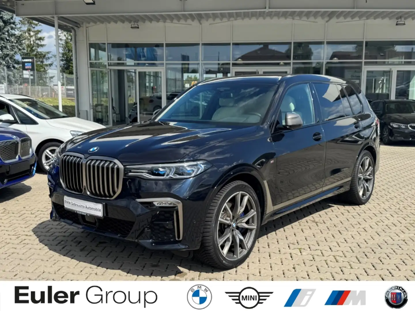 BMW X7 i A M-Sport HUD AD Standhzg  AHK Laser ACC Pano Na Noir - 1