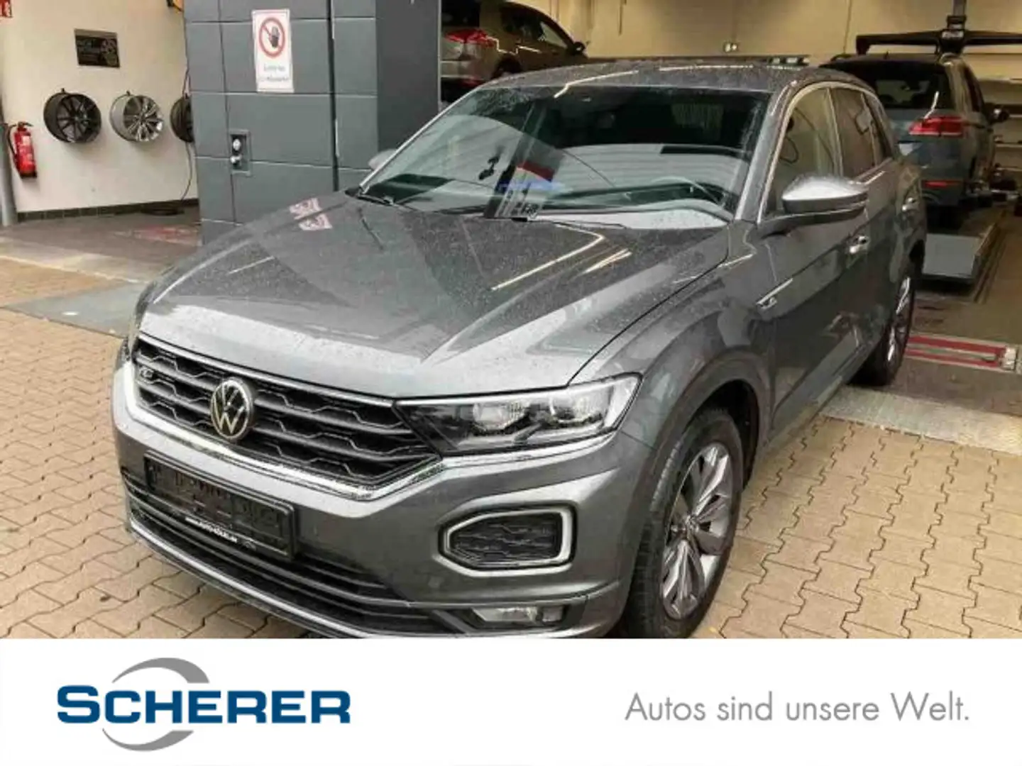 Volkswagen T-Roc R line 1.5 TSI DSG LED NAVI EPH SHZ Grau - 1