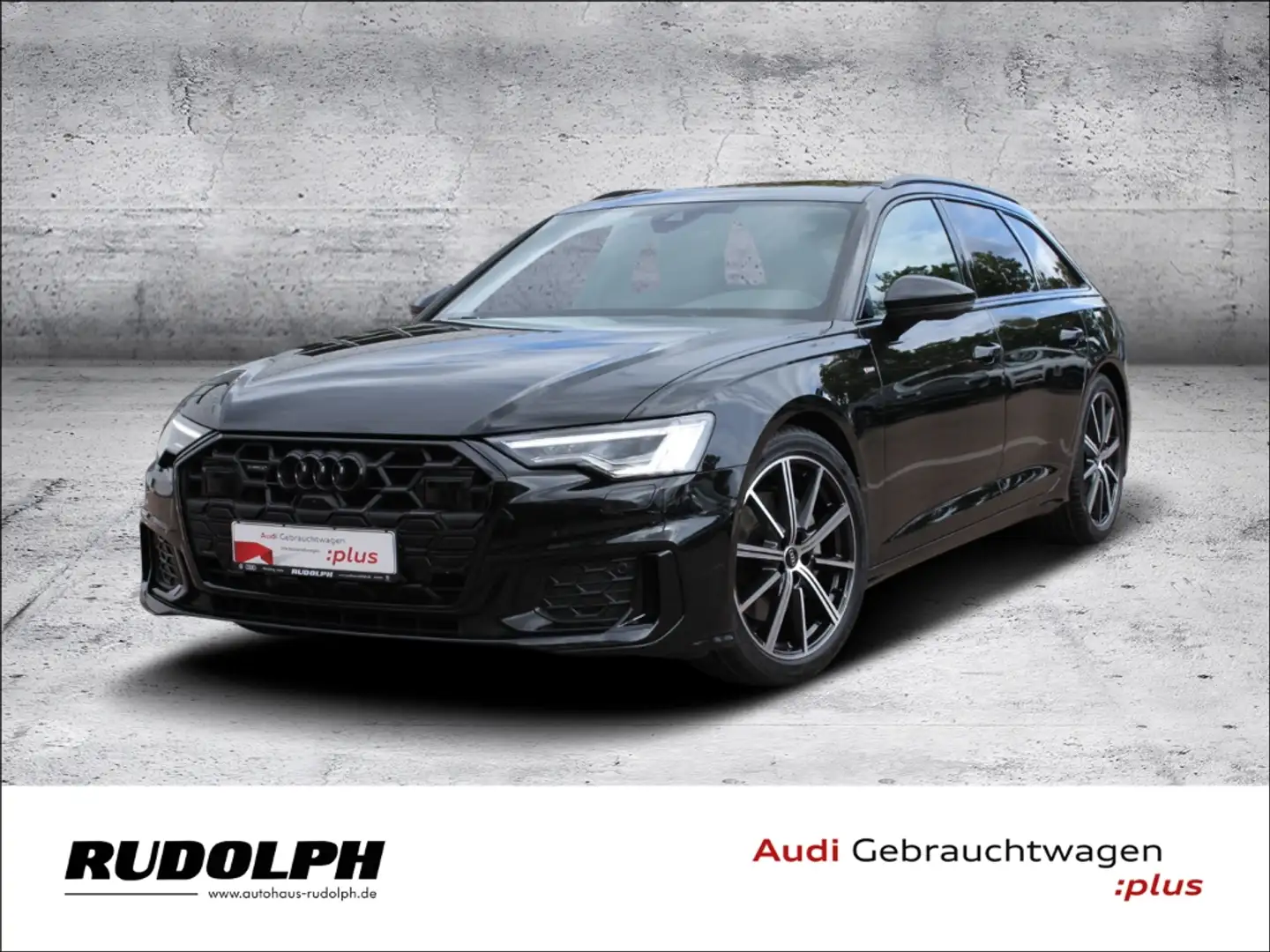 Audi A6 Avant S line 50 TDI qu. MATRIX ACC PANO AHK  360 Schwarz - 1