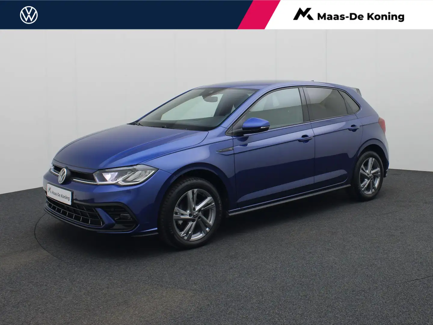 Volkswagen Polo 1.0 TSI/115PK R-Line DSG · App connect · Camera + Blau - 1