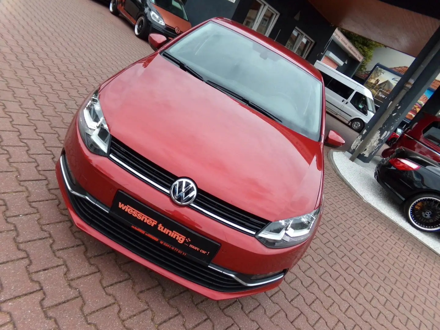Volkswagen Polo V Allstar BMT/Start-Stopp, Klima, DSG, LED Rot - 1