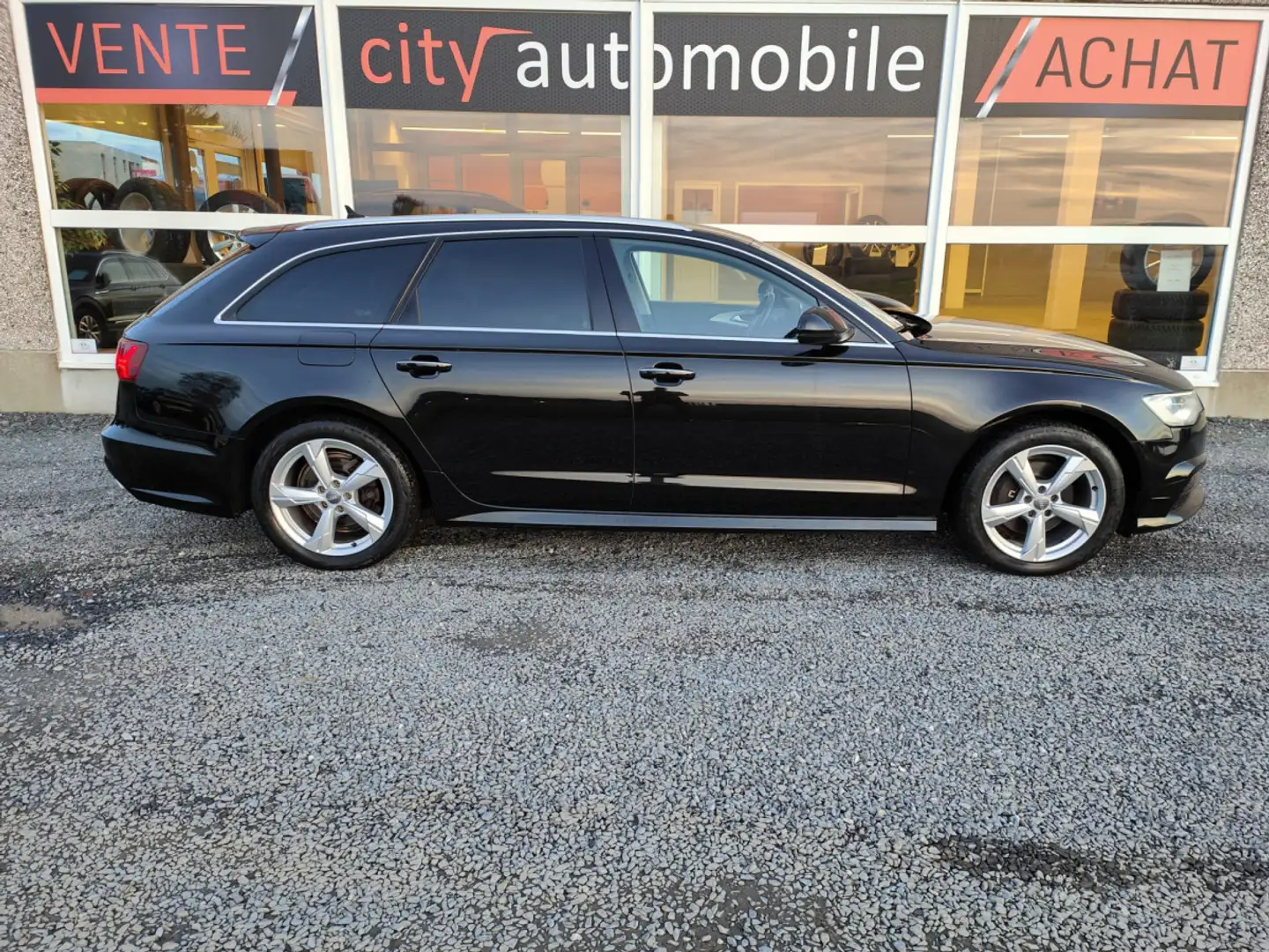 Audi A6 2.0 TDI S-TRONIC CUIR GPS CAMERA CARPLAY SIEGES CH Zwart - 2