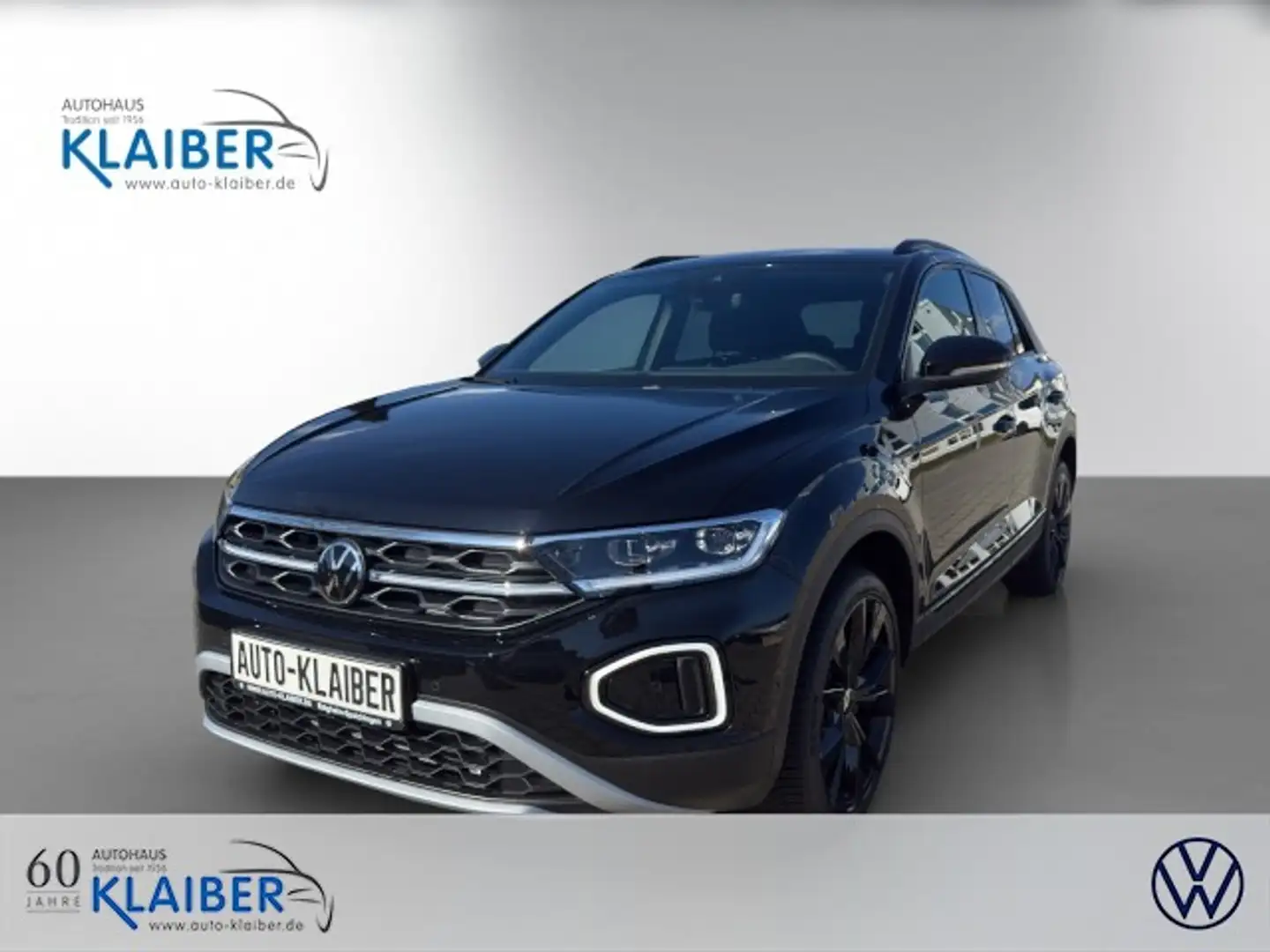 Volkswagen T-Roc Style 1.5 l TSI DSG AHK+NAVI+LED+KAMERA+ Klima Schwarz - 1