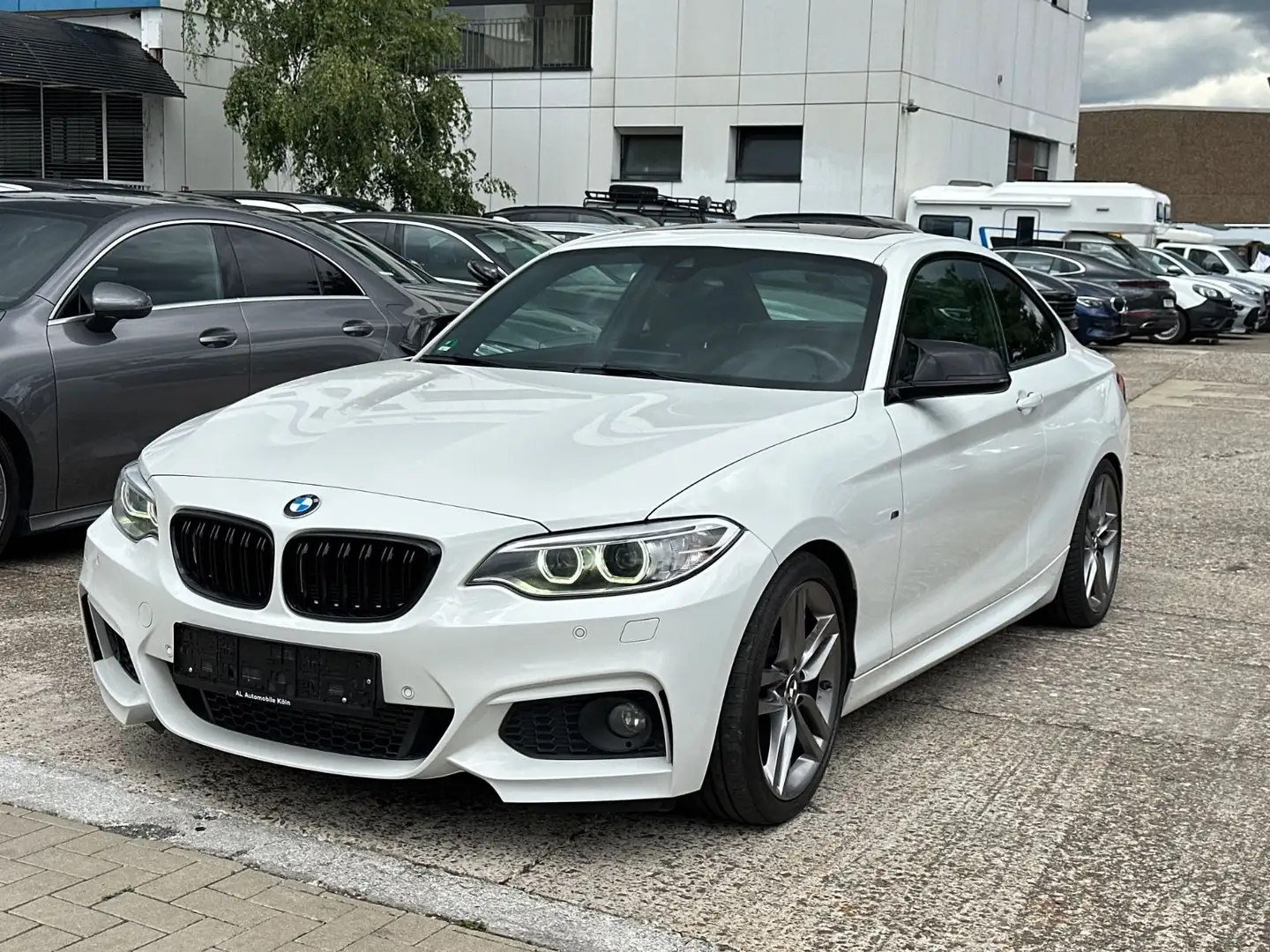 BMW 225 2 Coupe 225 d M Sport/Alcantara/Bi-Xenon Blanc - 2