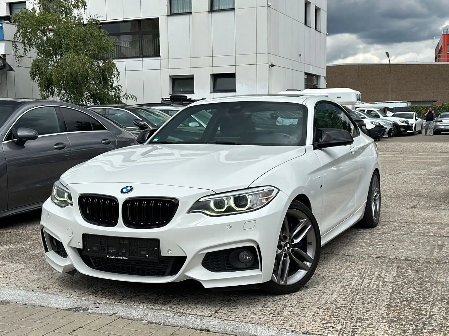 BMW 225 2 Coupe 225 d M Sport/Alcantara/Bi-Xenon Blanc - 1