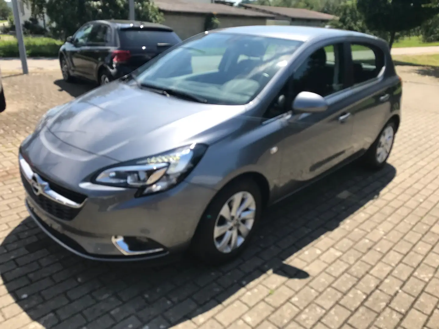 Opel Corsa E 1.4 Innovation Xenon Alu PDC Klima 1.Hand Gris - 1