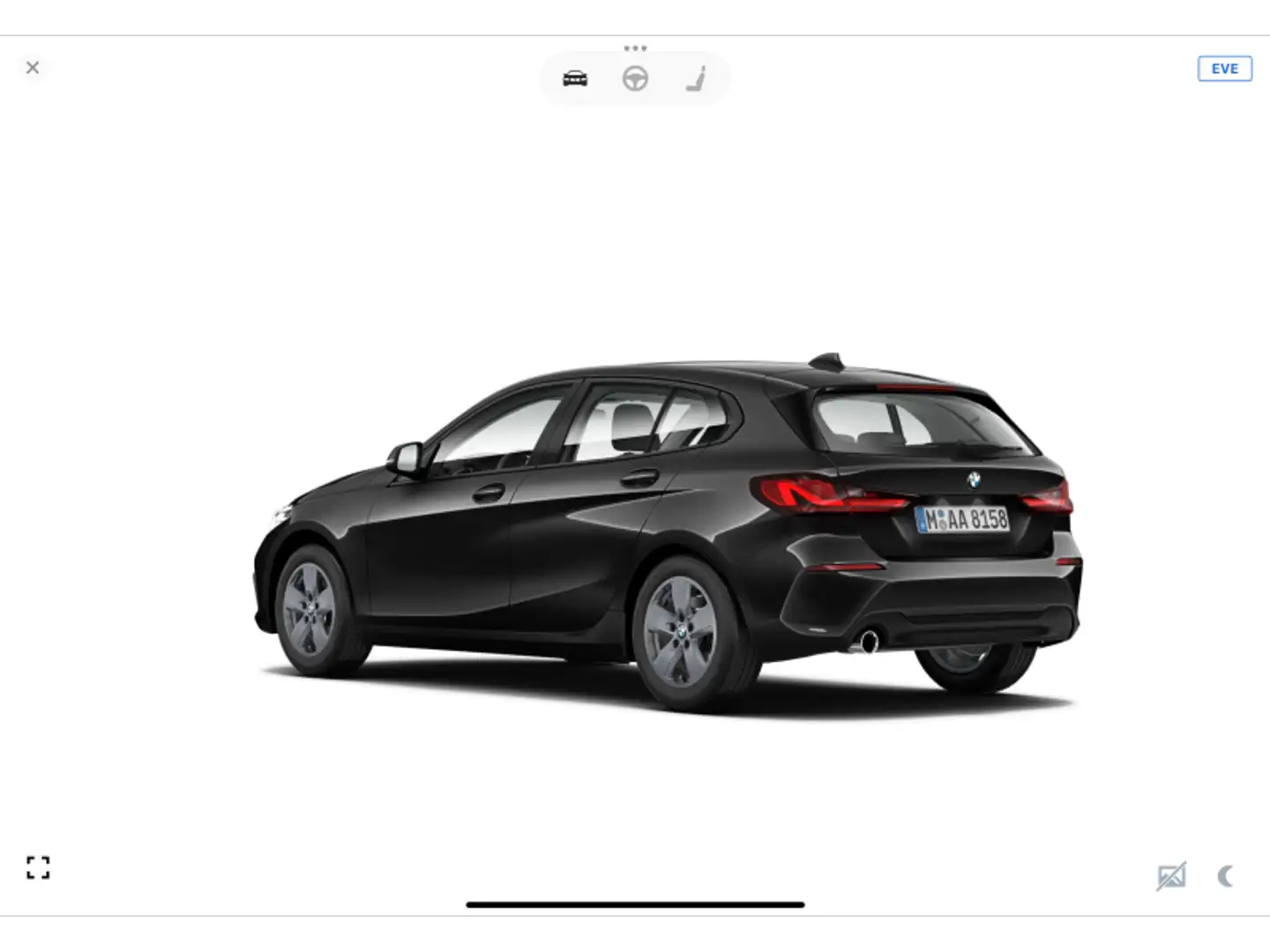 BMW 116 d Advantage Noir - 2