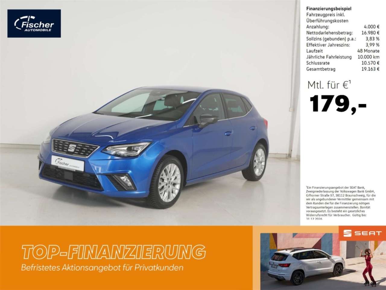 Seat Ibiza 2025 — 1.0 TSI DSG Xecellence ACC/NAV/RFK/SH/Kessy
