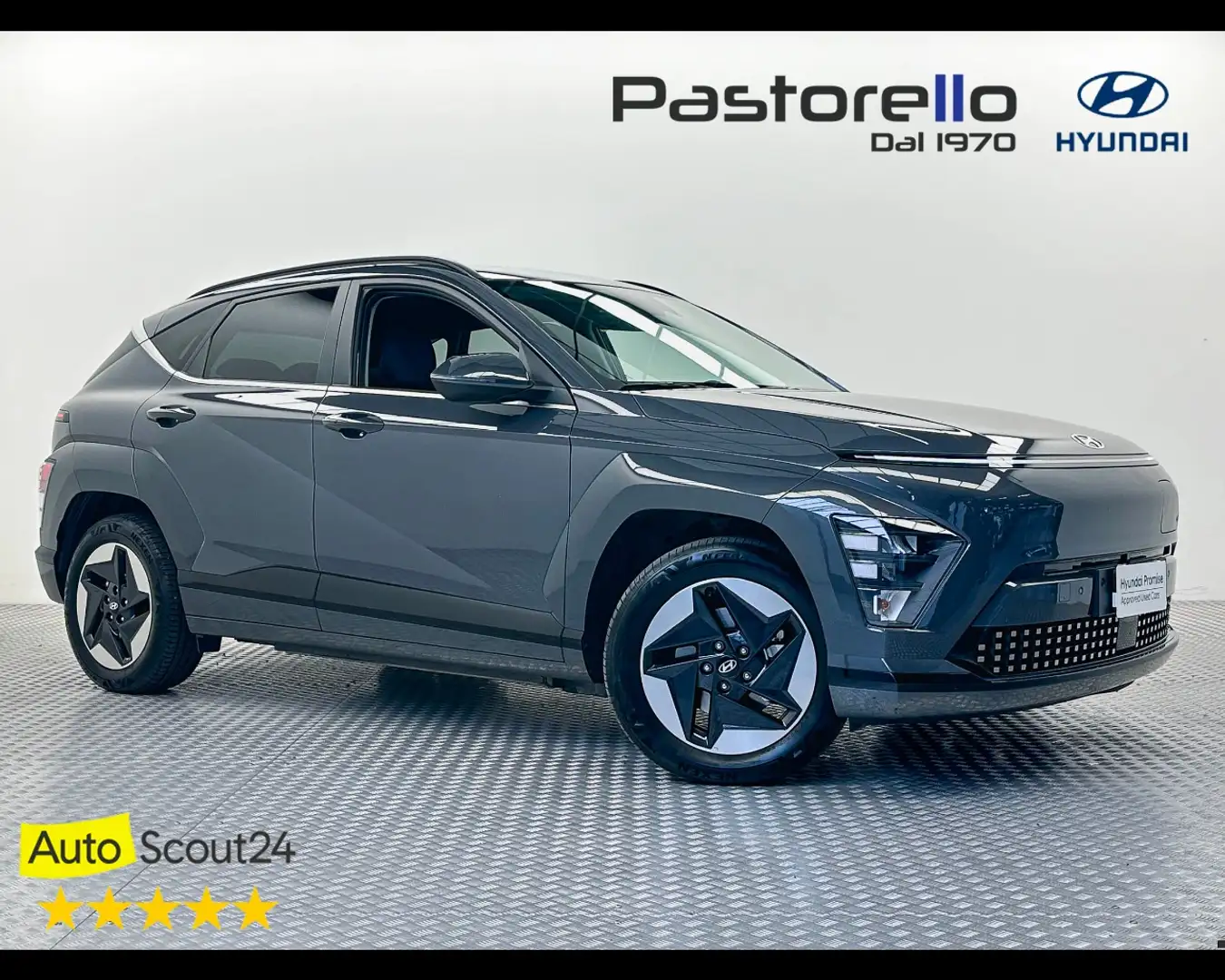 Hyundai KONA EV 64.8 KWh Exclusive Bianco - 1