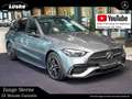 Mercedes-Benz C 220 C 220 d T AMG Line Night Panorama Kamera Memory Gris - thumbnail 1
