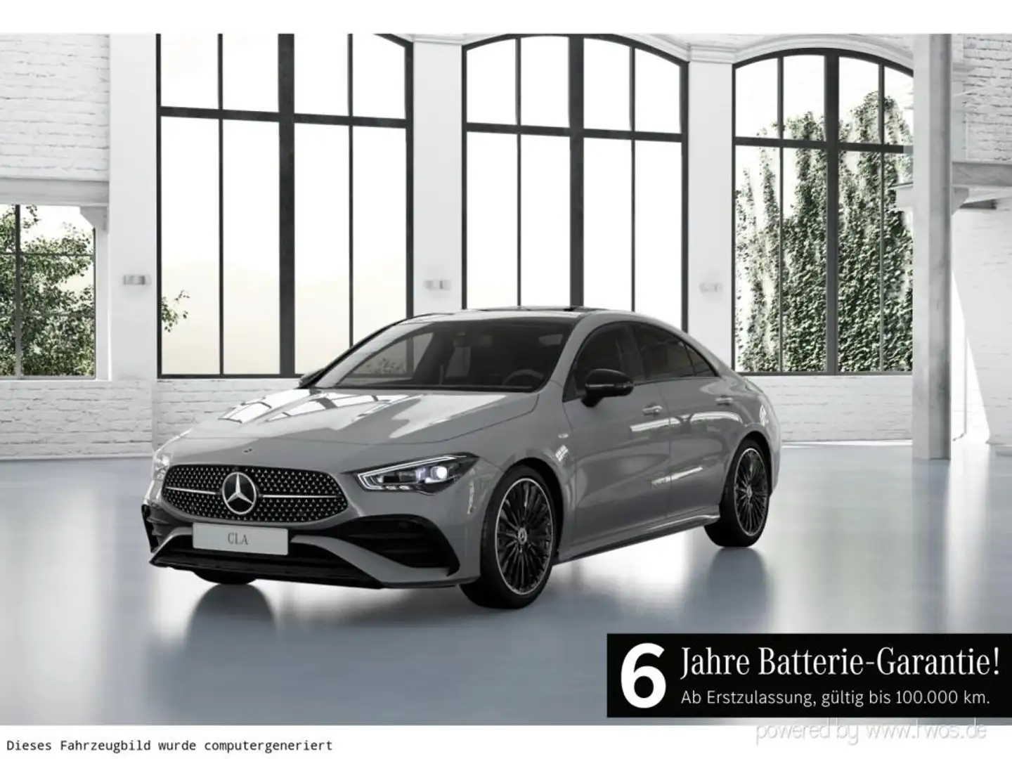 Mercedes-Benz CLA 250 e Coupé mit EQ Hybrid Technologie AMG/NIGHT/360/PA Grau - 1