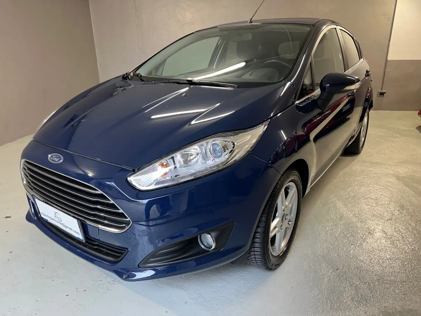 Ford Fiesta Fiesta VI 5p 1.4 Titanium Gpl 92cv Blu/Azzurro - 1