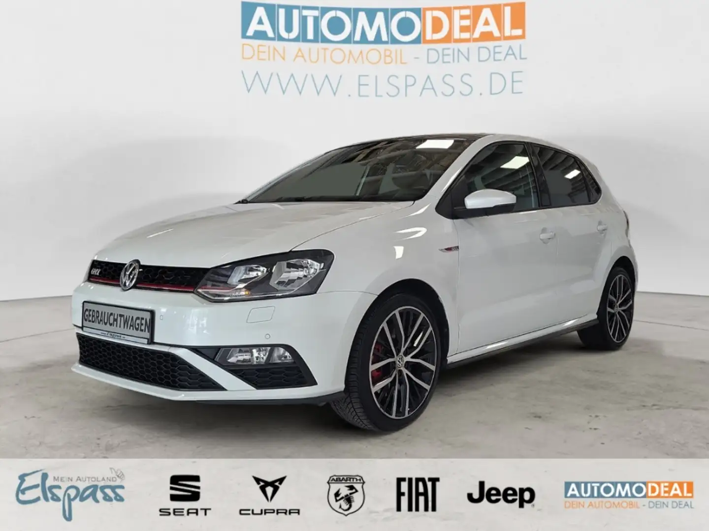 Volkswagen Polo GTI AUTOMATIK ALLWETTER NAV PANODACH SITZ.HZG ALU PDC Alb - 1