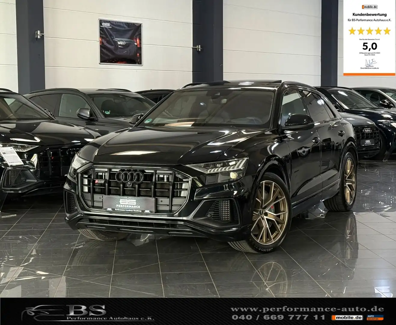 Audi SQ8 4.0 TDI|MATRIX|KERAMIK|CARBON|MASSAGE|B&O|RS Schwarz - 1