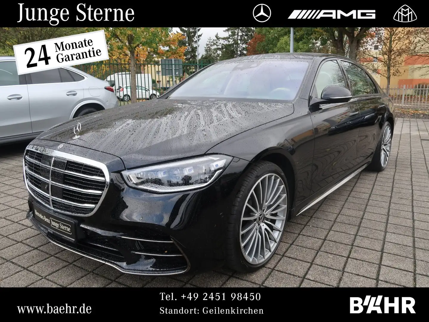 Mercedes-Benz S 450 S 450 d 4M L AMG+Night/Pano/Airmatic/Burmester3D Schwarz - 1