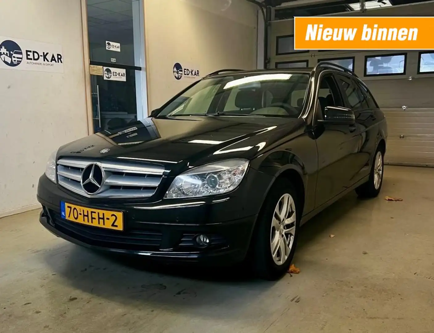 Mercedes-Benz C 200 200 CDI Bns Class CLIMA LMV NAVI PDC APK RIJDT GOE Noir - 1