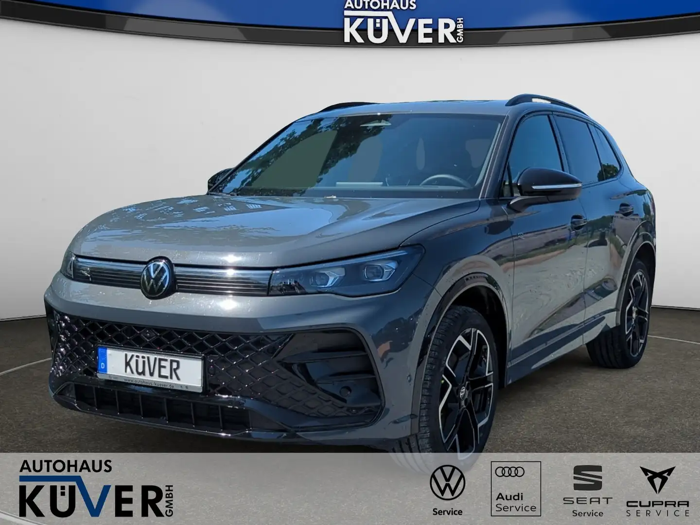 Volkswagen Tiguan R-Line 2,0 TDI DSG 4M+Navi+Pano+ACC+AHK Grau - 1