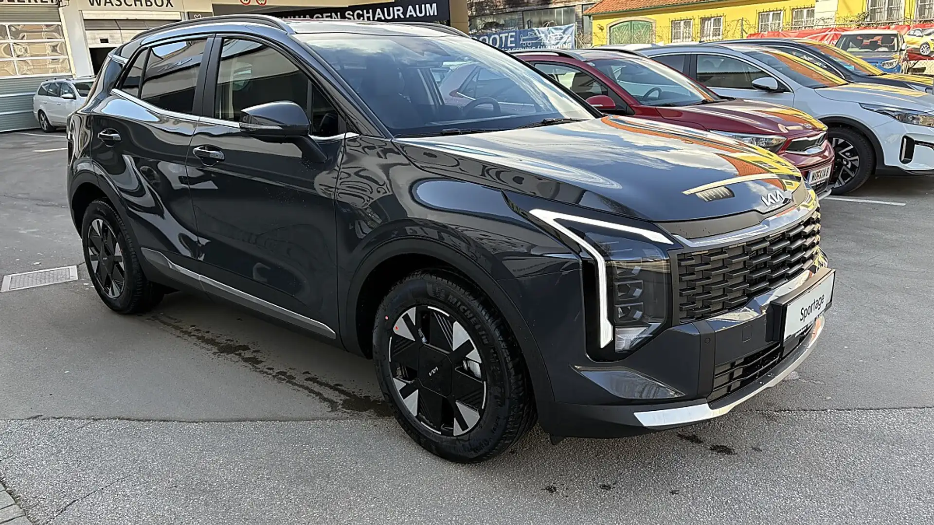 Kia Sportage 1,6 TGDI Silber Grau - 2