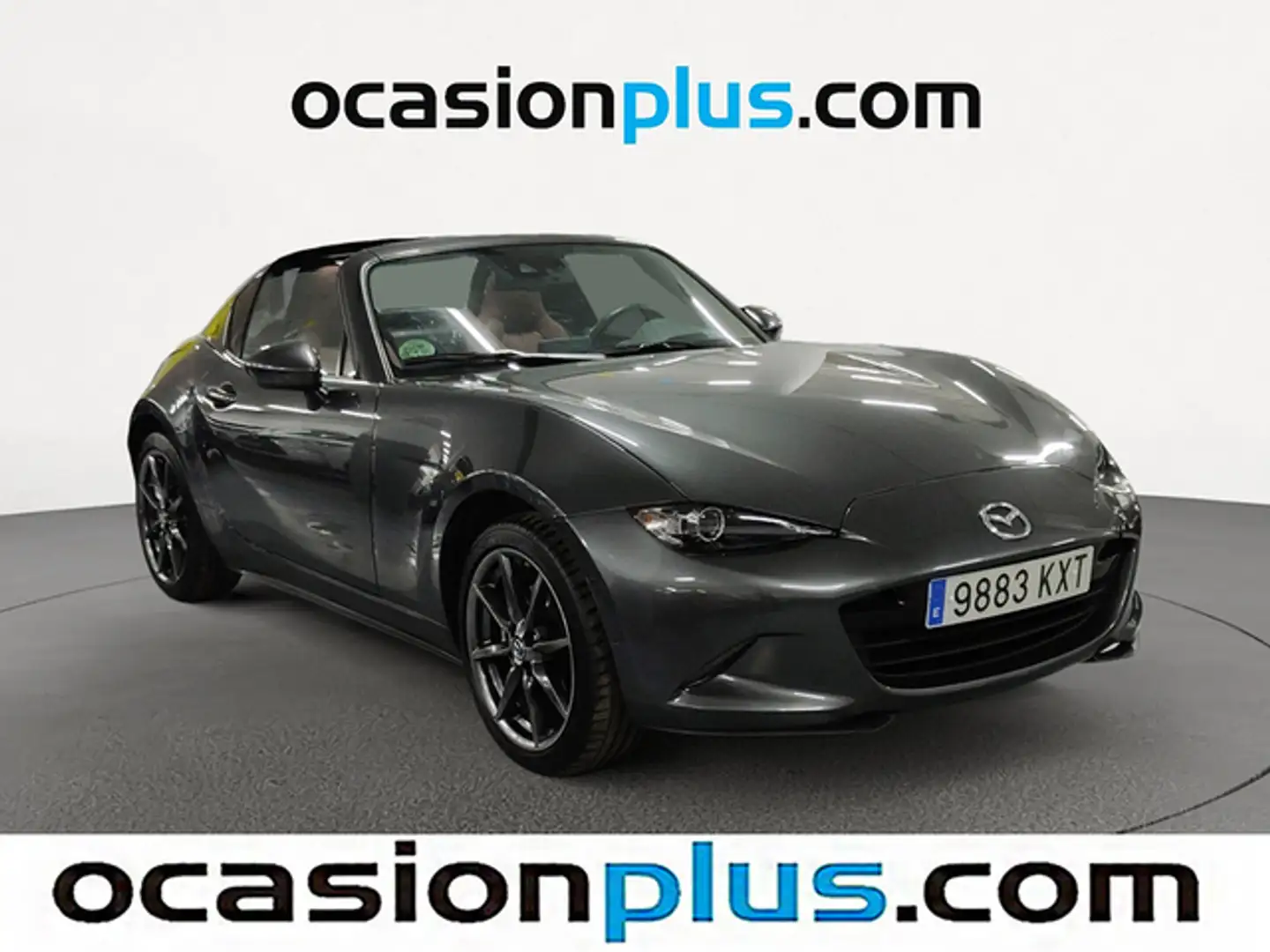 Mazda MX-5 RF 2.0 Skyactiv-G i-Stop & i-Eloop Zenith Nappa Sa Gris - 2
