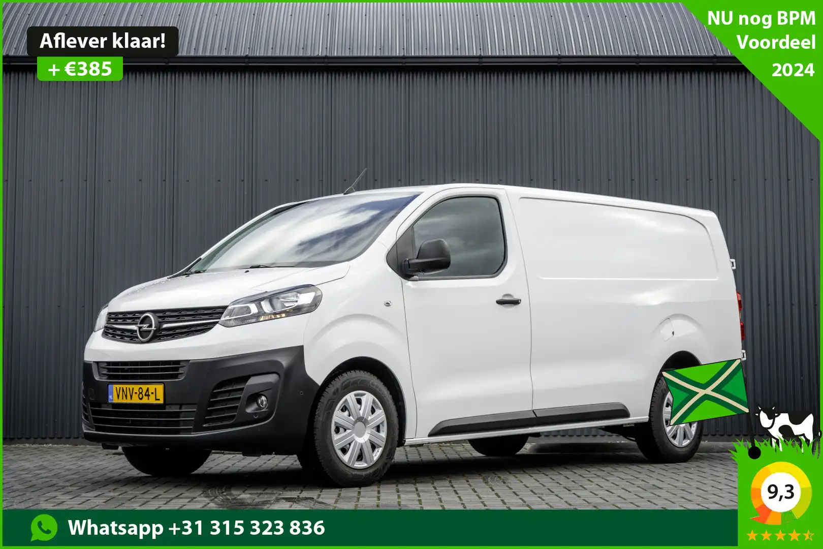 Opel Vivaro 1.5 CDTI L3H1 | Euro 6 | Cruise | A/C | Navigatie Wit - 1